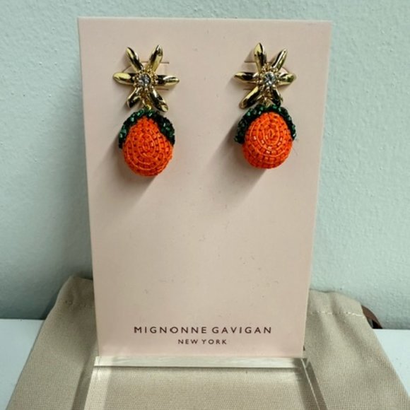 COPY - Mignonne Gavigan Positano Orange Earrings